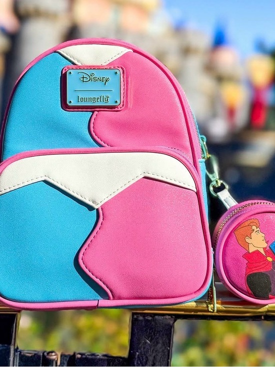 Loungefly Handbags - Loungefly Sleeping Beauty Convertible Mini Backpack